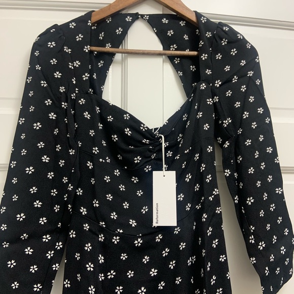 Reformation Claudia Midi Dress  NWT - Picture 7 of 7